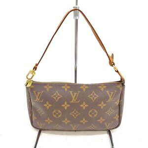 Authentic Louis Vuitton Accessories Brown Monogram Shoulder Bag mn506-021626